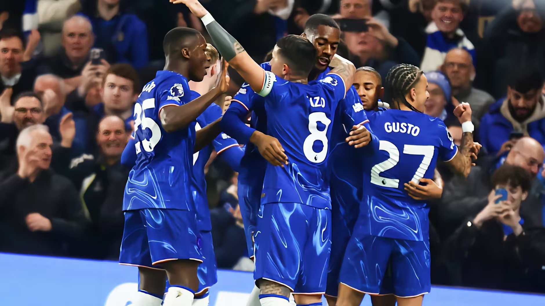 瑞典力克切尔西，萨内高光表现