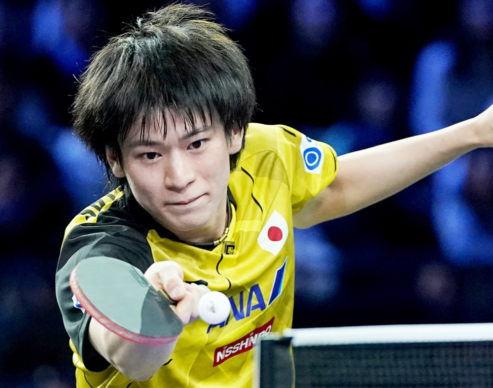 奥地利乒乓球队强势韩国乒乓球队，张本智和惊艳世界