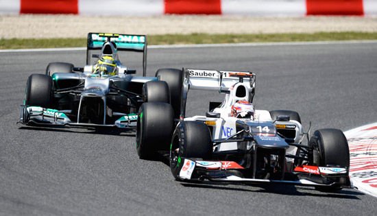 索伯车队完胜阿斯顿马丁,佩雷兹带队取胜 索伯车队完胜阿斯顿马丁,佩雷兹带队取胜